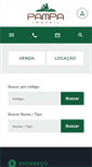 Mobile Screenshot of pampaimoveis.com.br