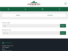 Tablet Screenshot of pampaimoveis.com.br